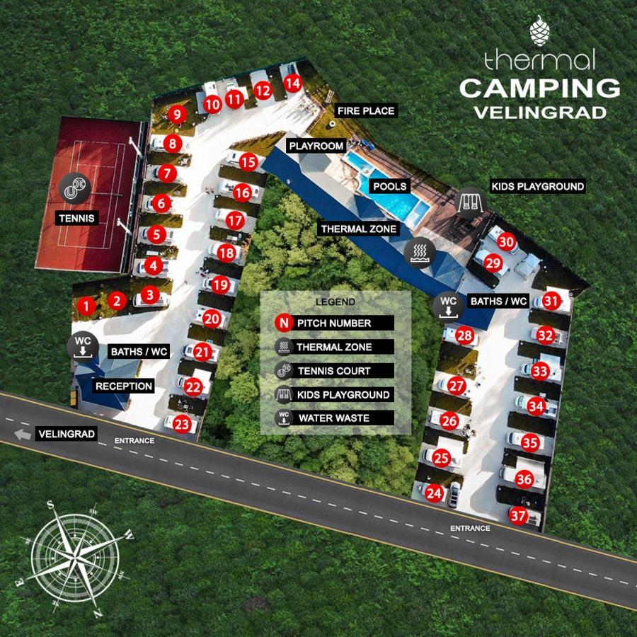 Thermal Camping Velingrad Extérieur photo